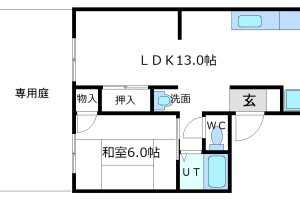大和川ハイツⅠ　106号室(契約済み・ありがとうございました。） イメージ